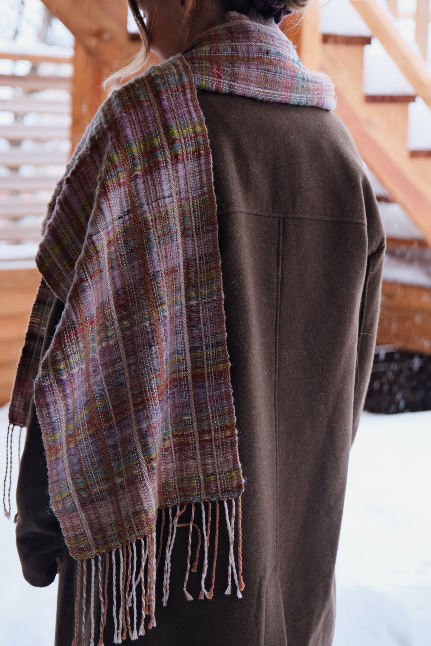 Foulard Novie - tissé et filé à la main