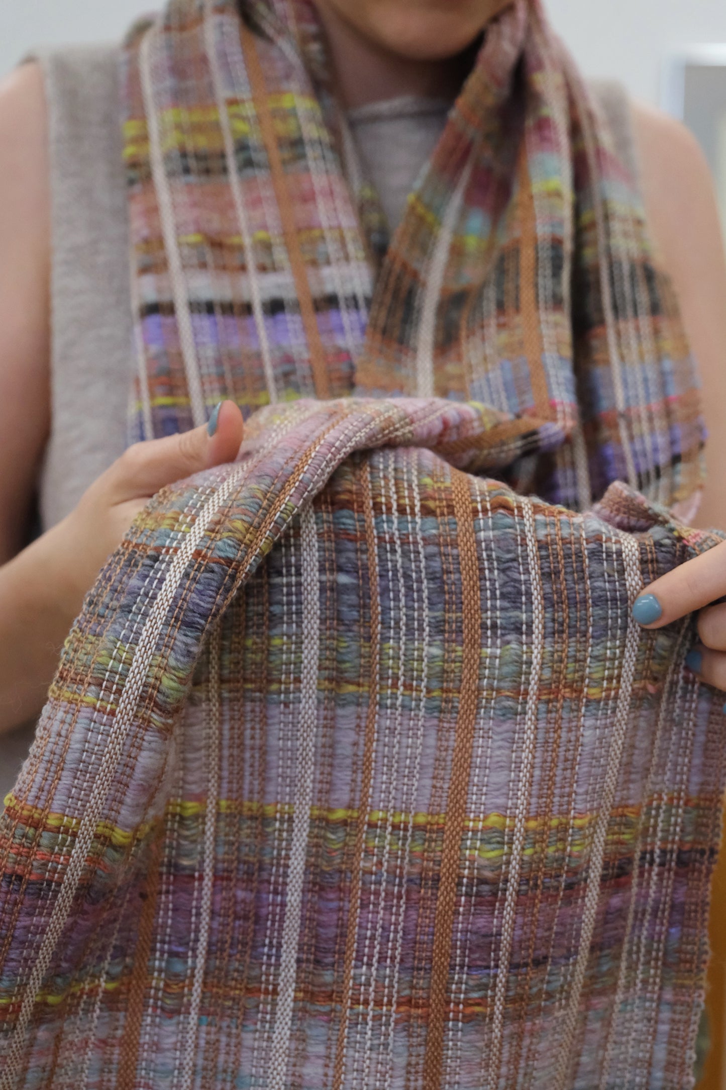 Foulard Novie - tissé et filé à la main