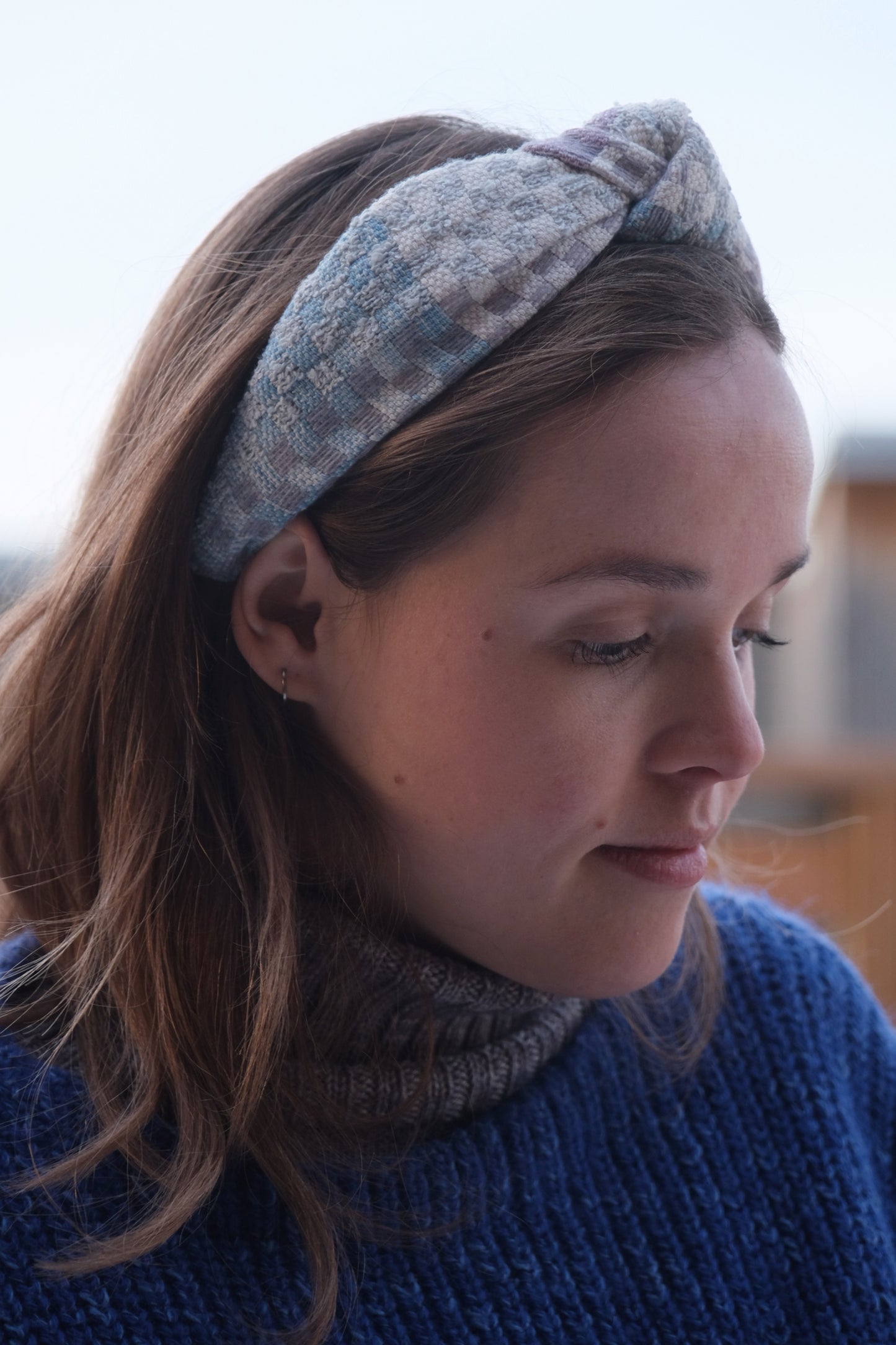 Serre-tête tissé en coton biologique