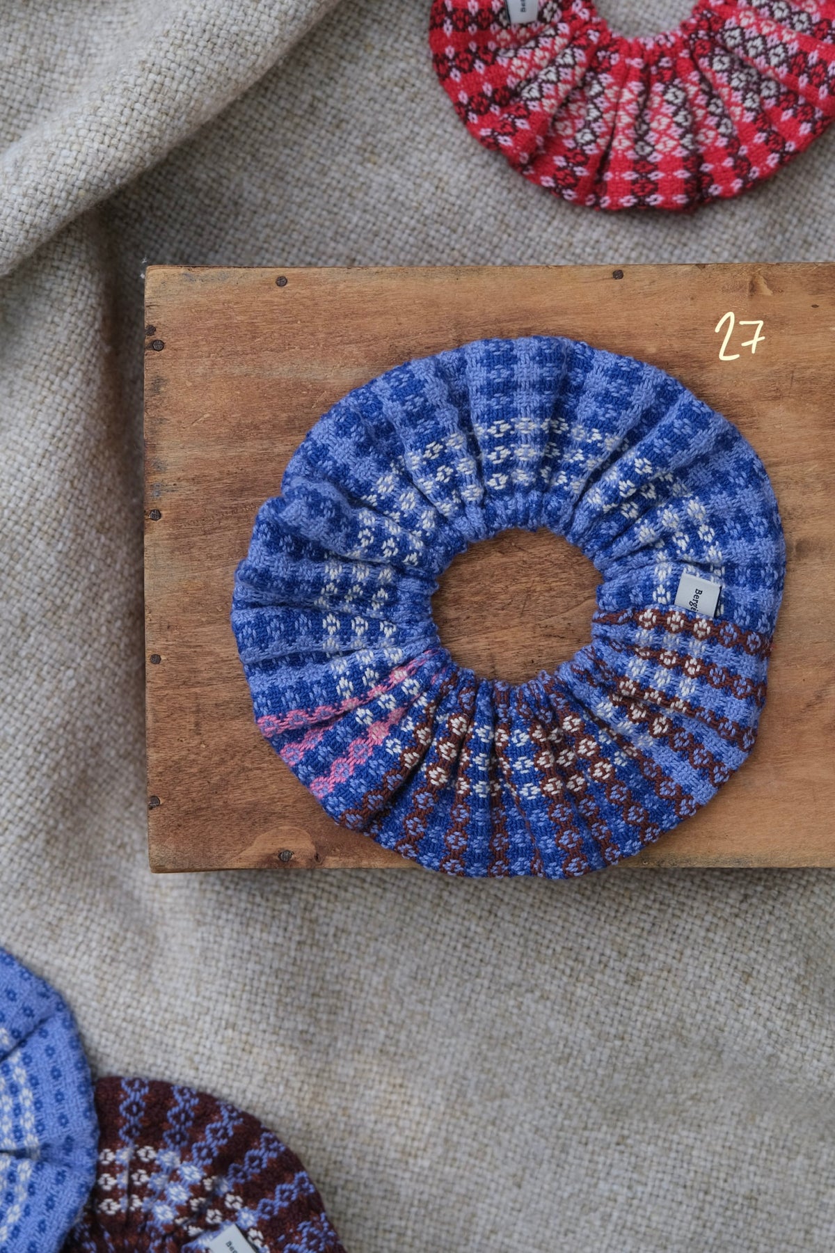 Chouchou tissé XL