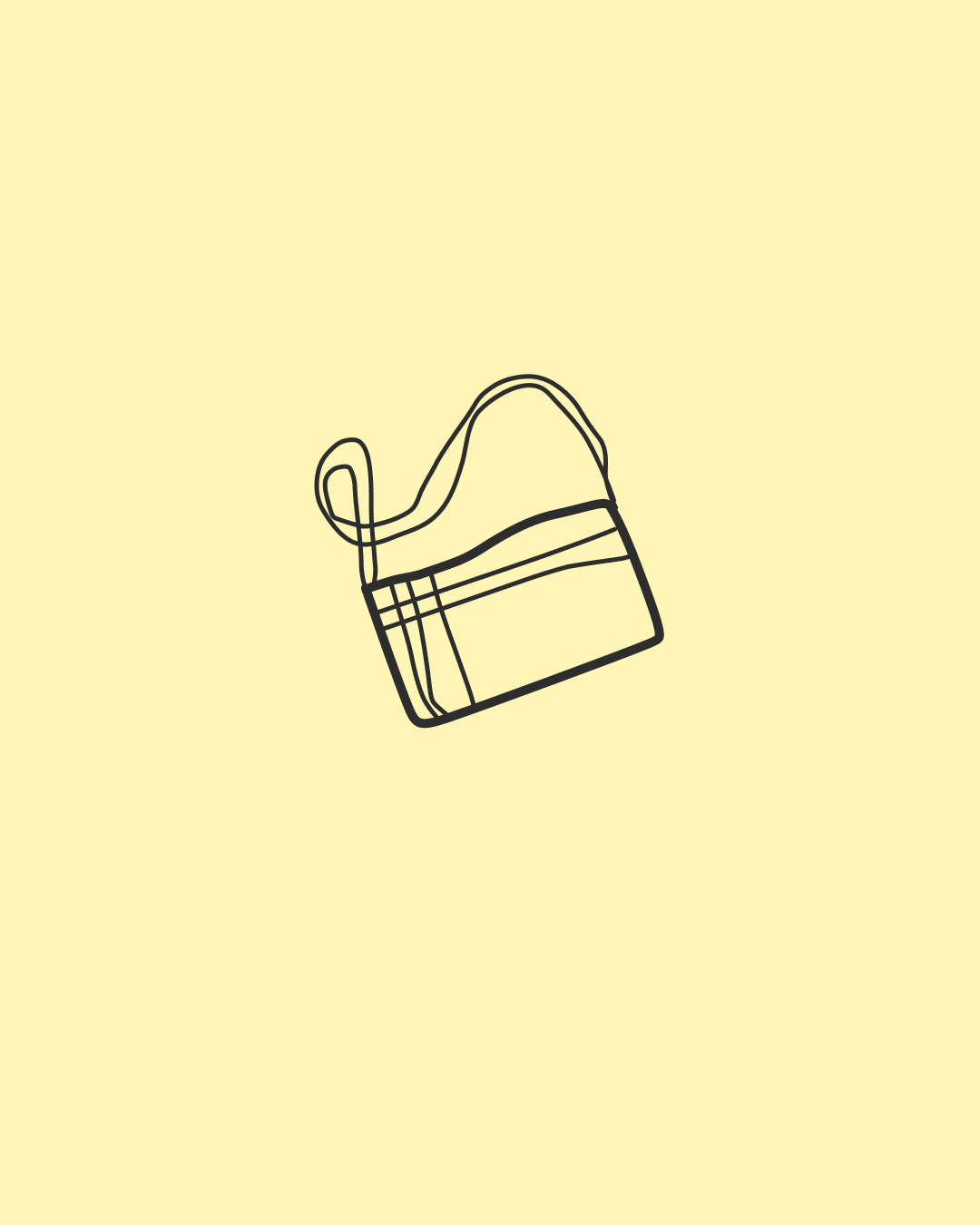 Atelier de tissage - sac messager en textiles revalorisés