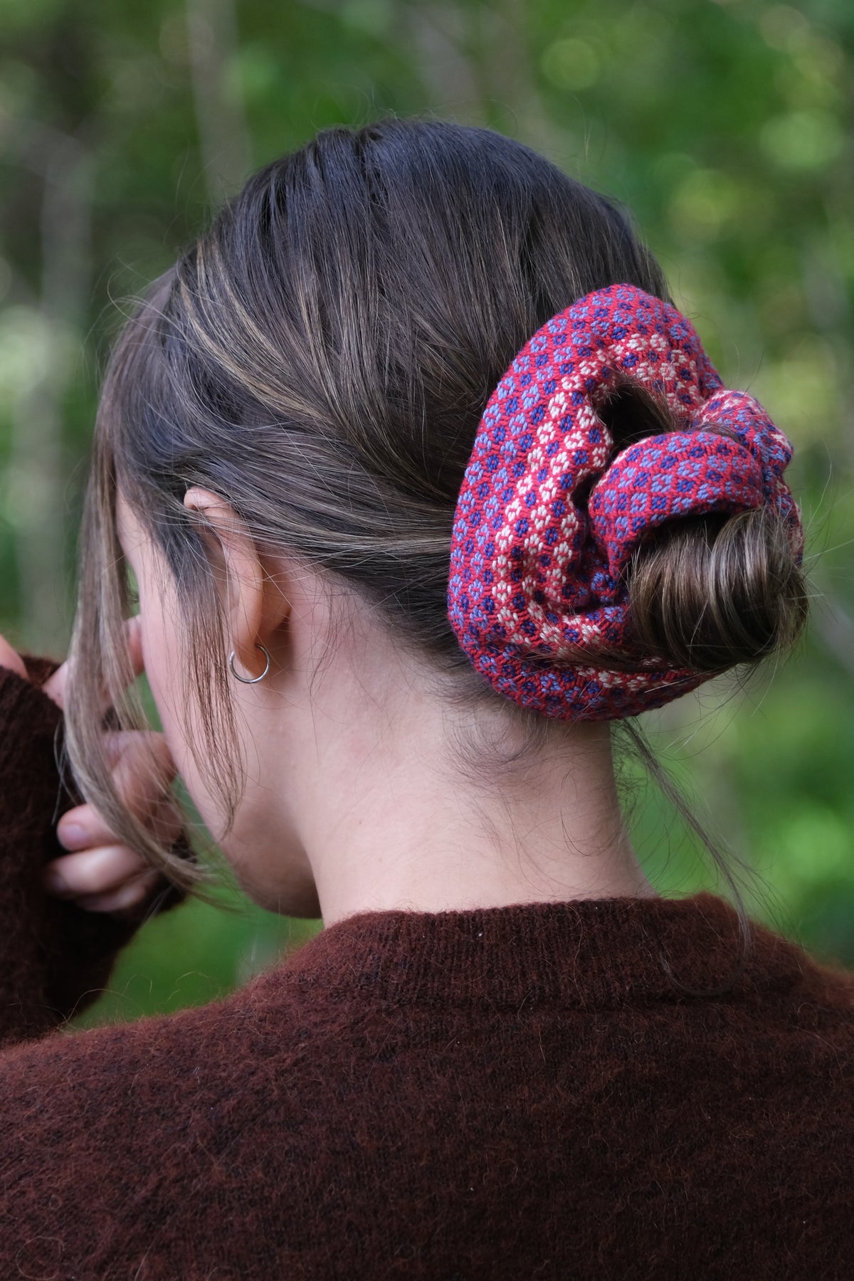 Chouchou tissé XL