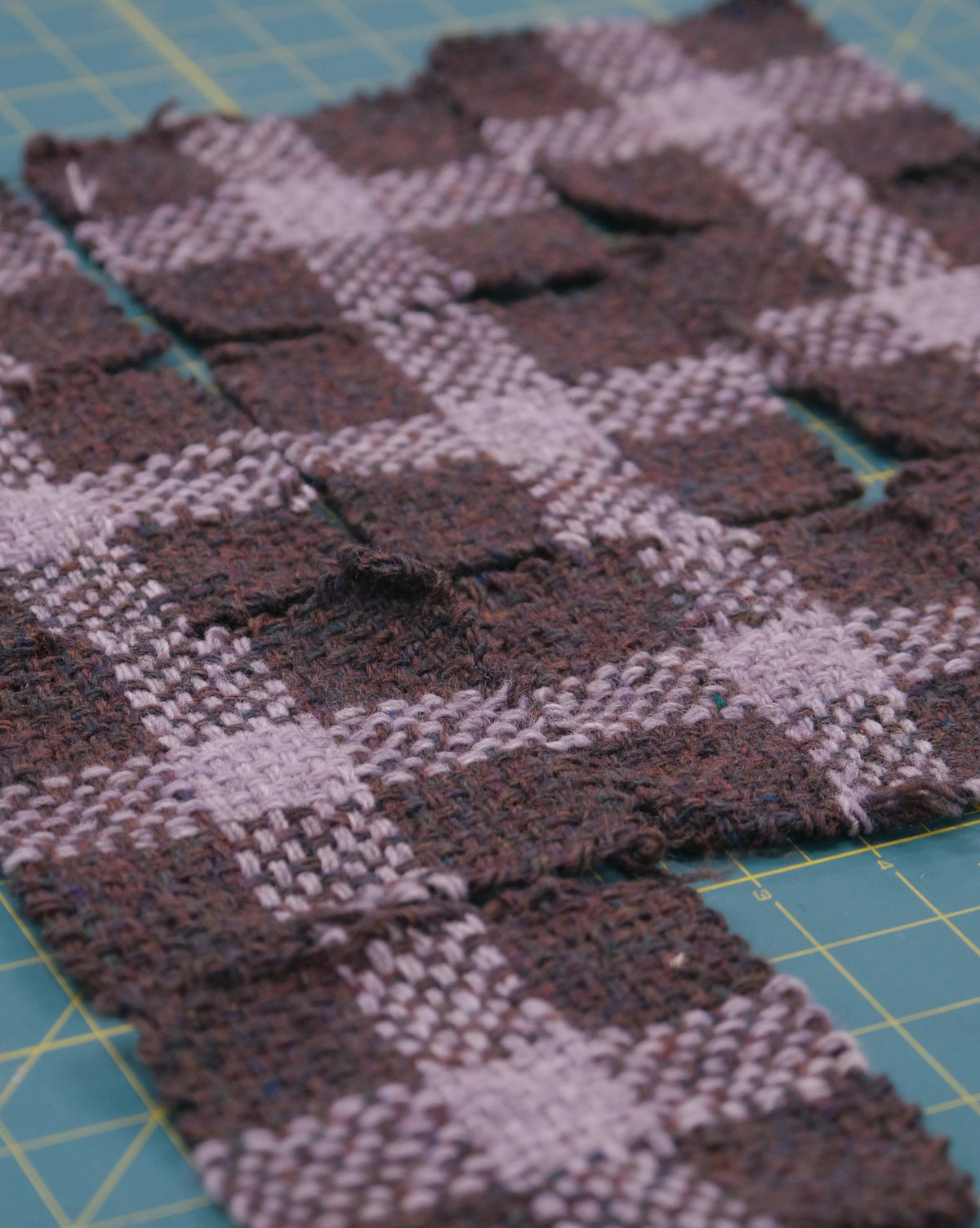 Weaving board pattern: the Paule vest