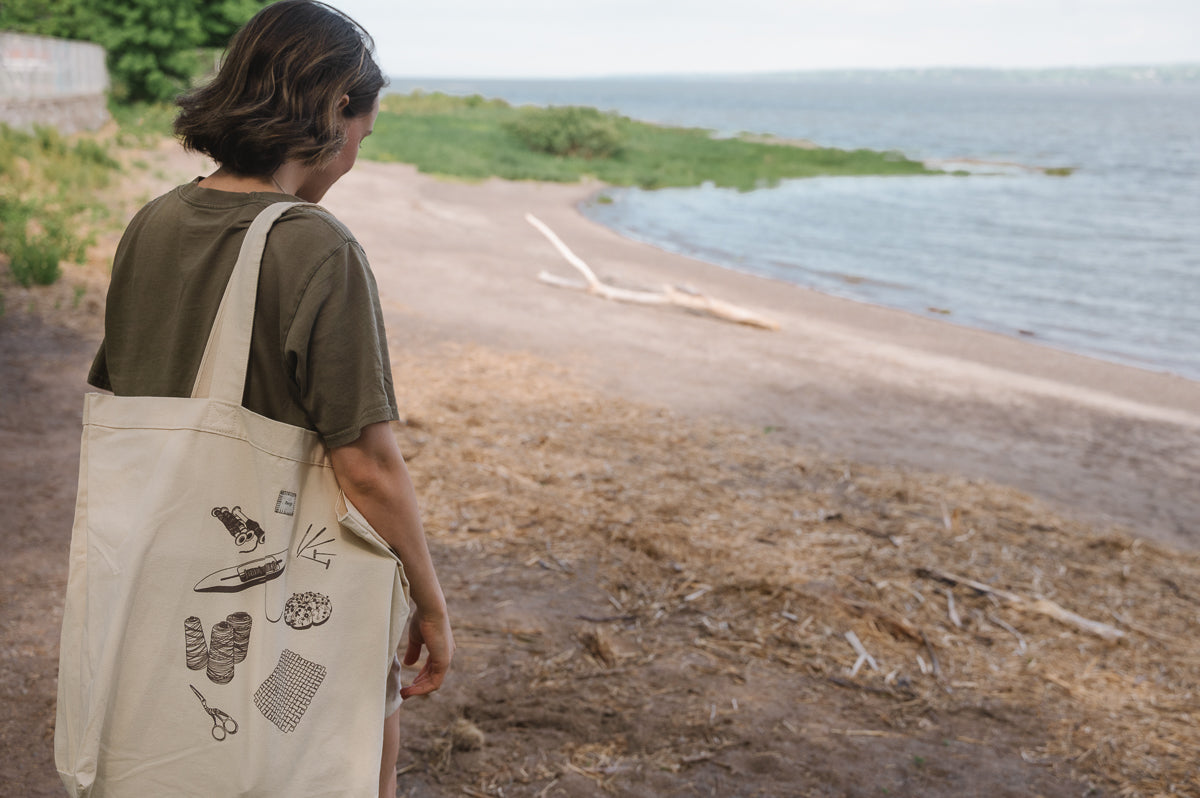 Tote bag bergé X marion