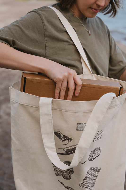 Tote bag bergé X marion
